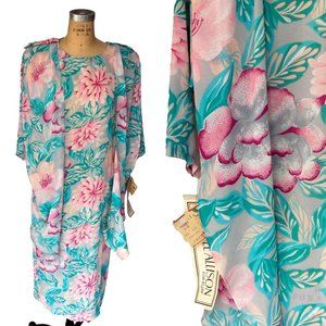 Vintage 80s 5/6 Charlee Allison for Eljay Dress